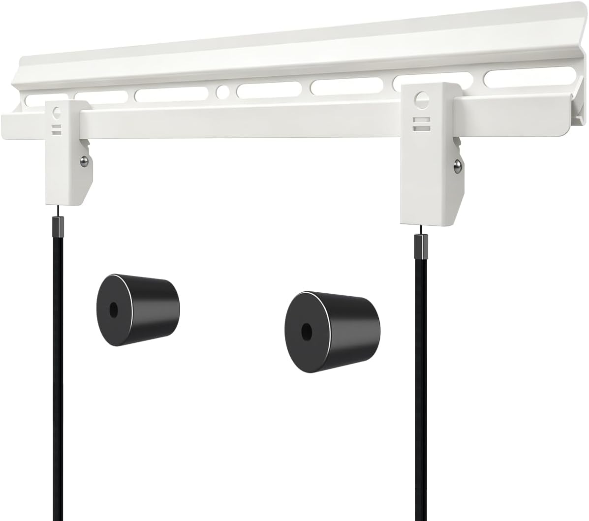 Suptek Studless TV Wall Mount for Most 23-60 Inch TVs up to 99 lbs, Low Profile No Drill TV Mount, Drywall Bracket with Max VESA 400x400mm, No Stud, No Drill, Easy Install, MF8
