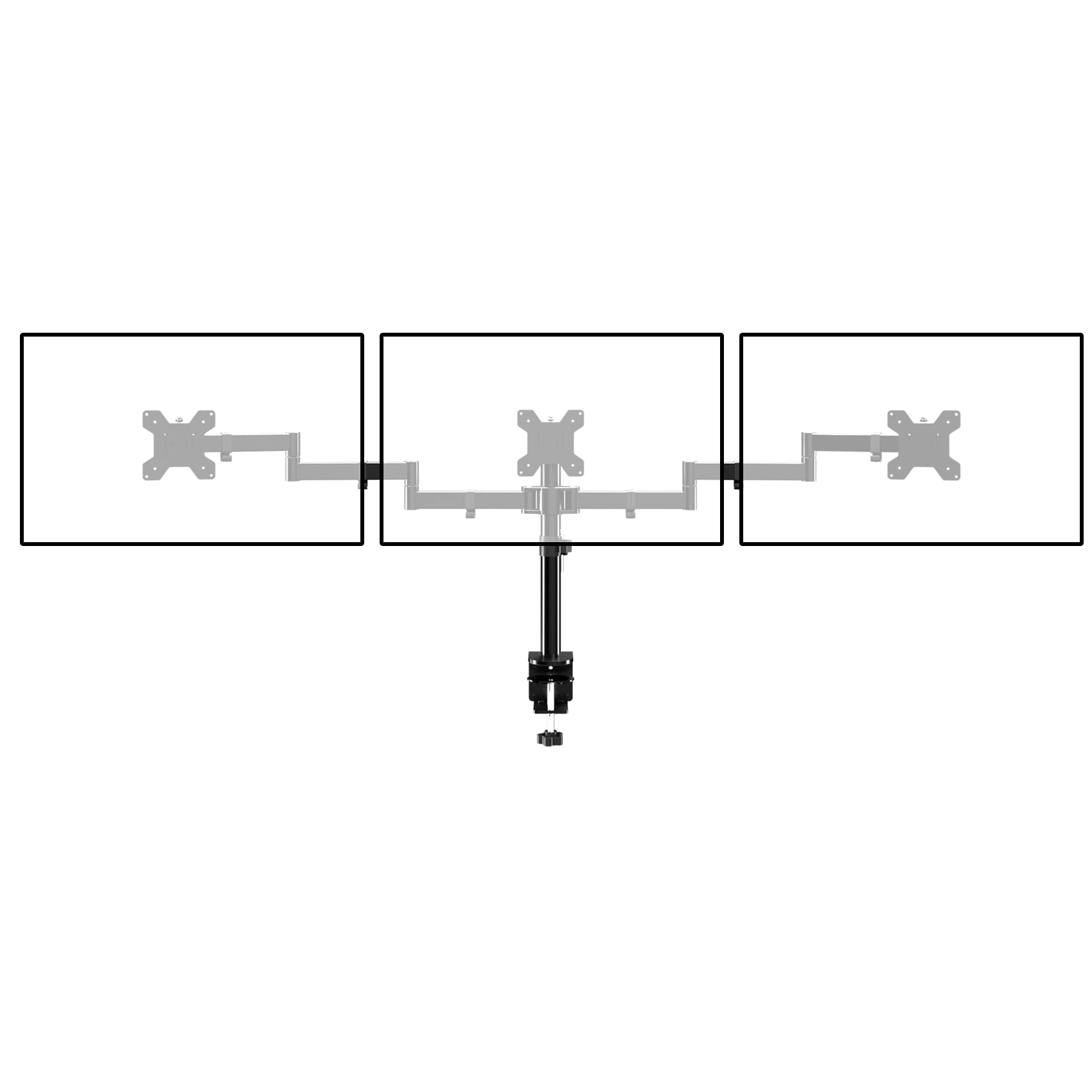 Suptek Single Monitor Mount, Adjustable Monitor Arm Desk Mount Stand for 1 / One Screen up to 32 inch Screen(MD9401)