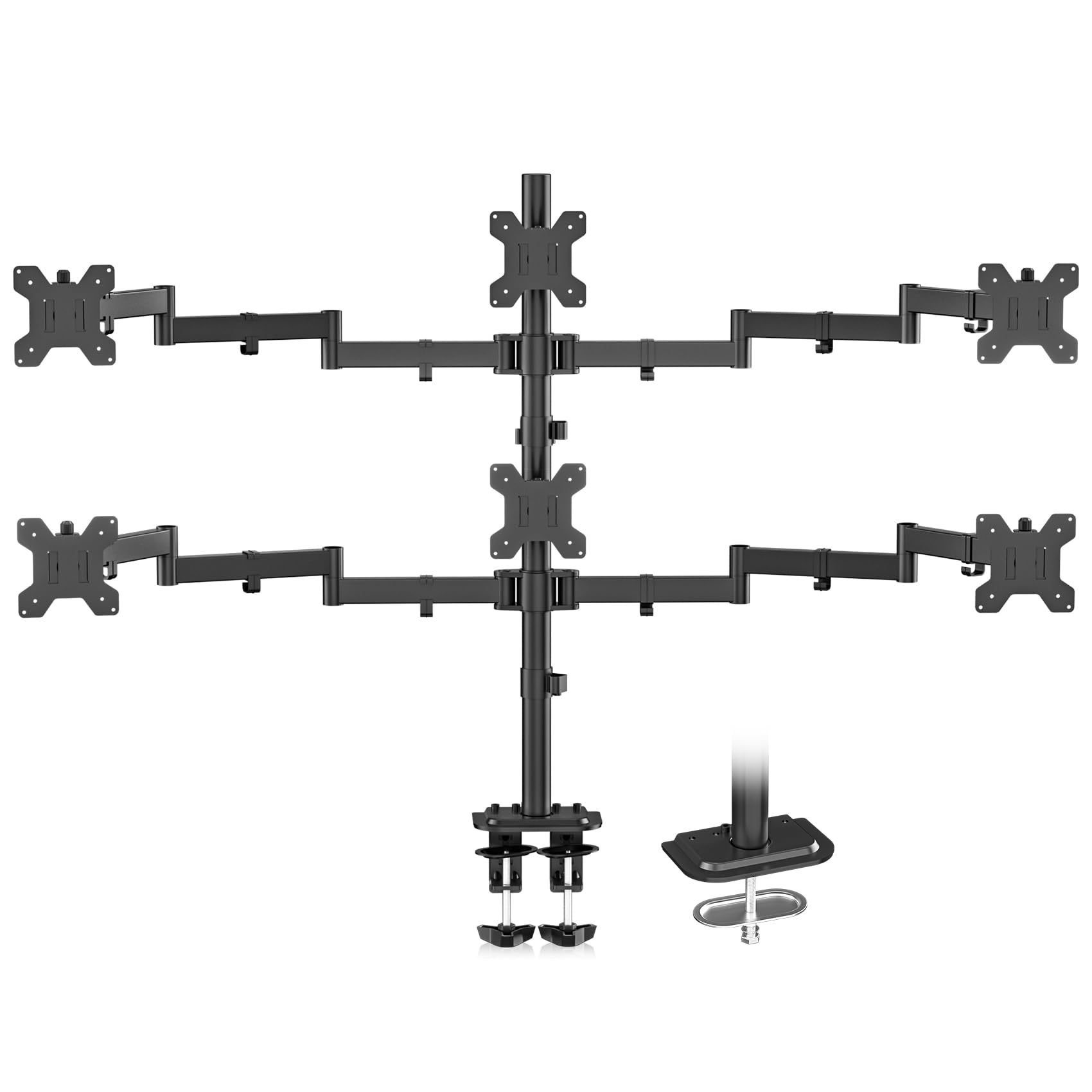 Suptek Single Monitor Mount, Adjustable Monitor Arm Desk Mount Stand for 1 / One Screen up to 32 inch Screen(MD9401)