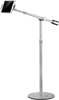 suptek Aluminum Tablet Floor Stand 360° Flexible Height Adjustable Cell Phone Holder Mount for iPad, iPhone, Samsung, Asus and More 4.7-11 inch Devices, Good for Bed, Kitchen, Office