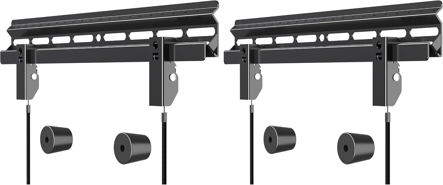 Suptek Studless TV Wall Mount for Most 23-60 Inch TVs up to 99 lbs, Low Profile No Drill TV Mount, Drywall Bracket with Max VESA 400x400mm, No Stud, No Drill, Easy Install, MF8