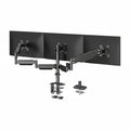suptek Triple Monitor Mount for Most 17 to 32 inch Screens,Gas Springs Adjustment Triple Monitor Desk Mount Stand with Clamp & Grommet Kit,Black(MD8003)