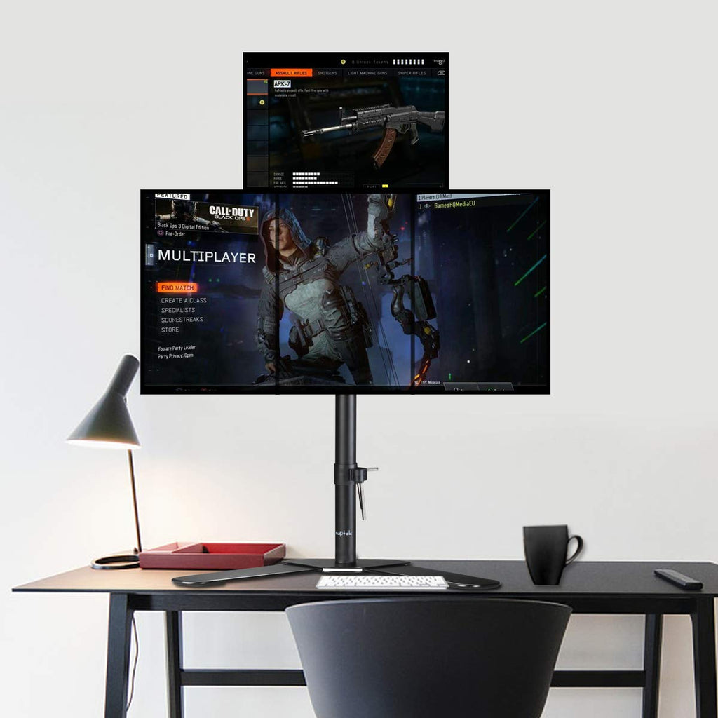 Suptek Single Monitor Mount, Adjustable Monitor Arm Desk Mount Stand for 1 / One Screen up to 32 inch Screen(MD9401)