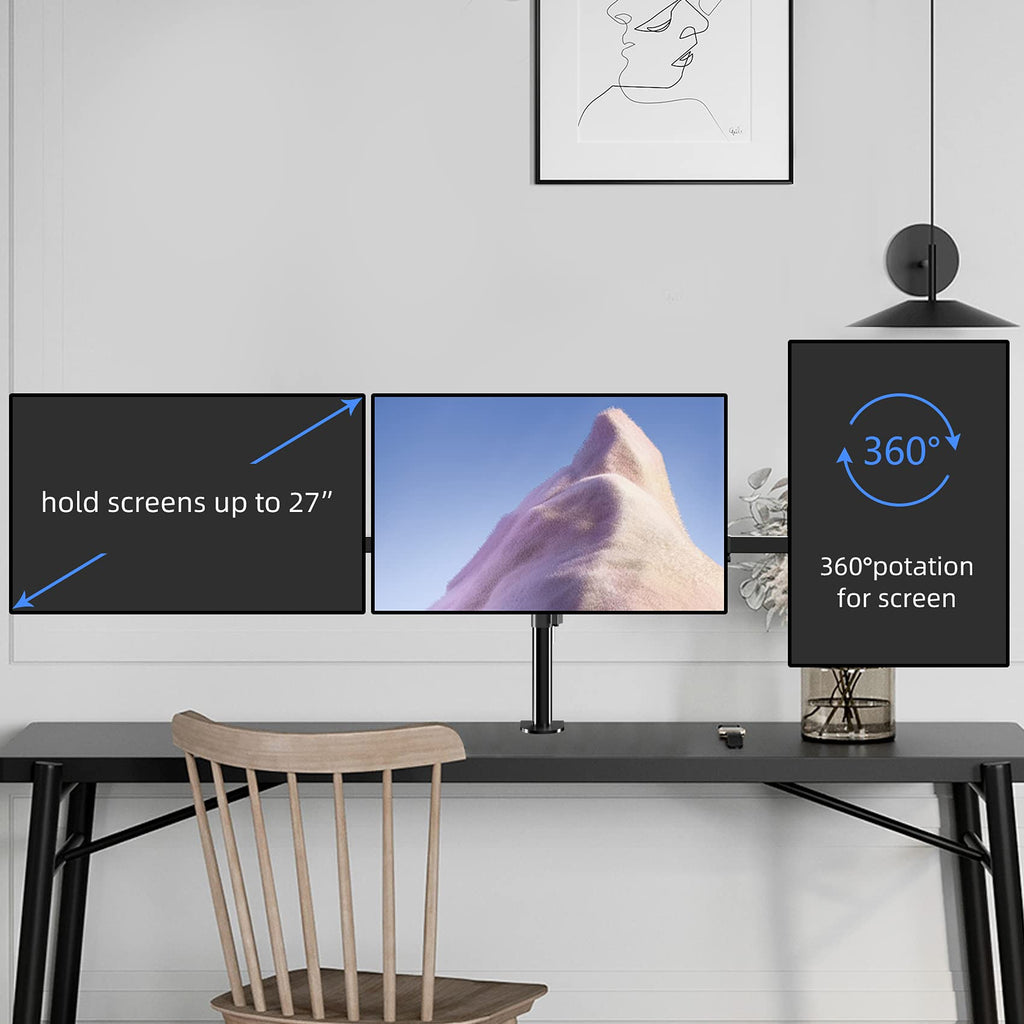 Suptek Single Monitor Mount, Adjustable Monitor Arm Desk Mount Stand for 1 / One Screen up to 32 inch Screen(MD9401)