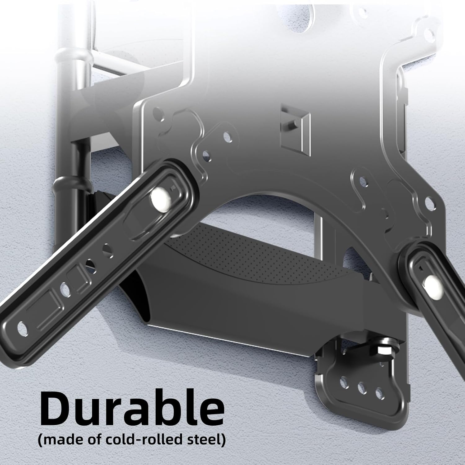 Suptek Adjustable TV Wall Mount Swivel and Tilt TV Arm Bracket for Most 32-55 inch LED, LCD Monitor and Plasma TVs up to 70lbs VESA up to 400x400mm (MAFD-L400)