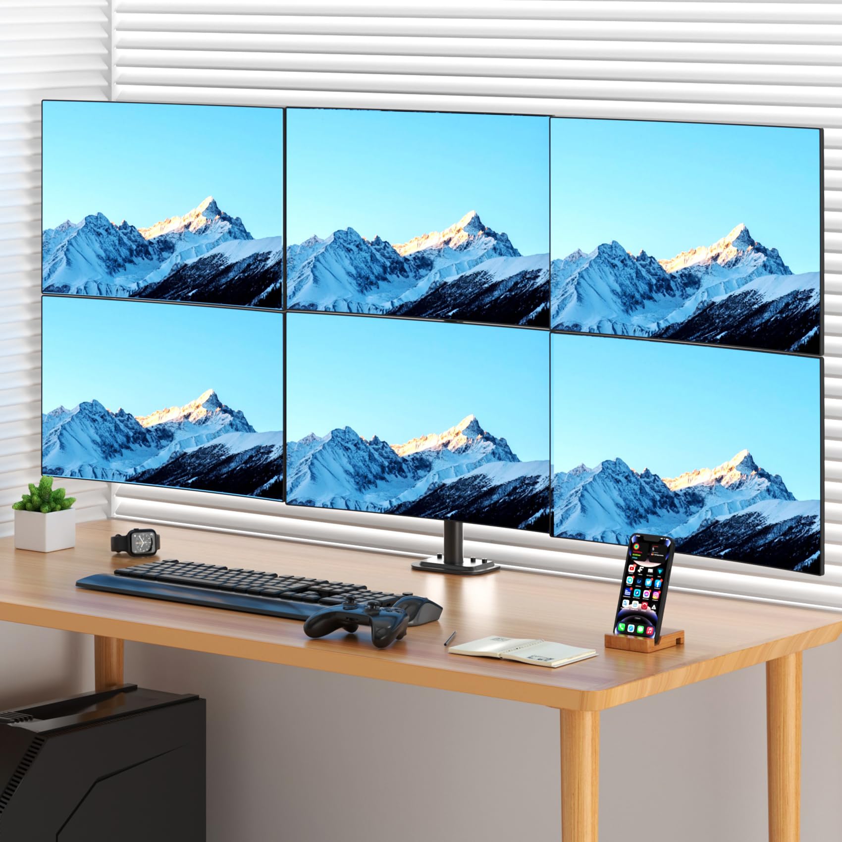 Suptek Single Monitor Mount, Adjustable Monitor Arm Desk Mount Stand for 1 / One Screen up to 32 inch Screen(MD9401)