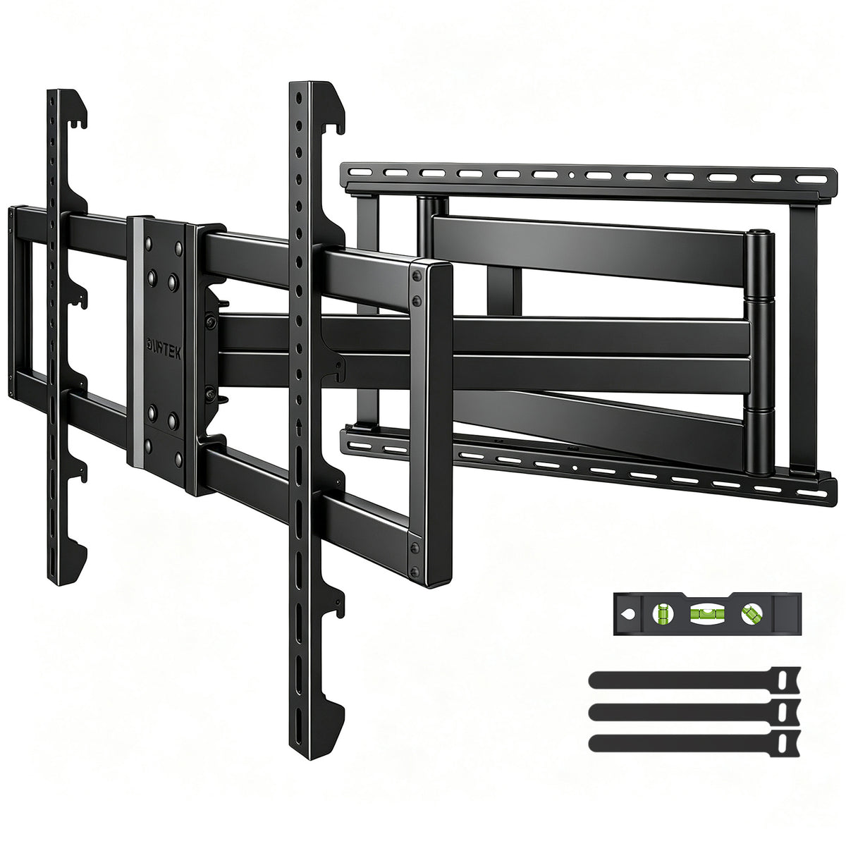 Suptek 41.3" Long Arm TV Wall Mount for 42-100" TVs Holds up to 176lbs-Long Arm TV Mount Swivel ±90° & Tilt ±10° & Level ±5°, 3 Level Height Adjustment, Max VESA 800x600mm, Fits 16"/18"/24" Stud MA90APRO